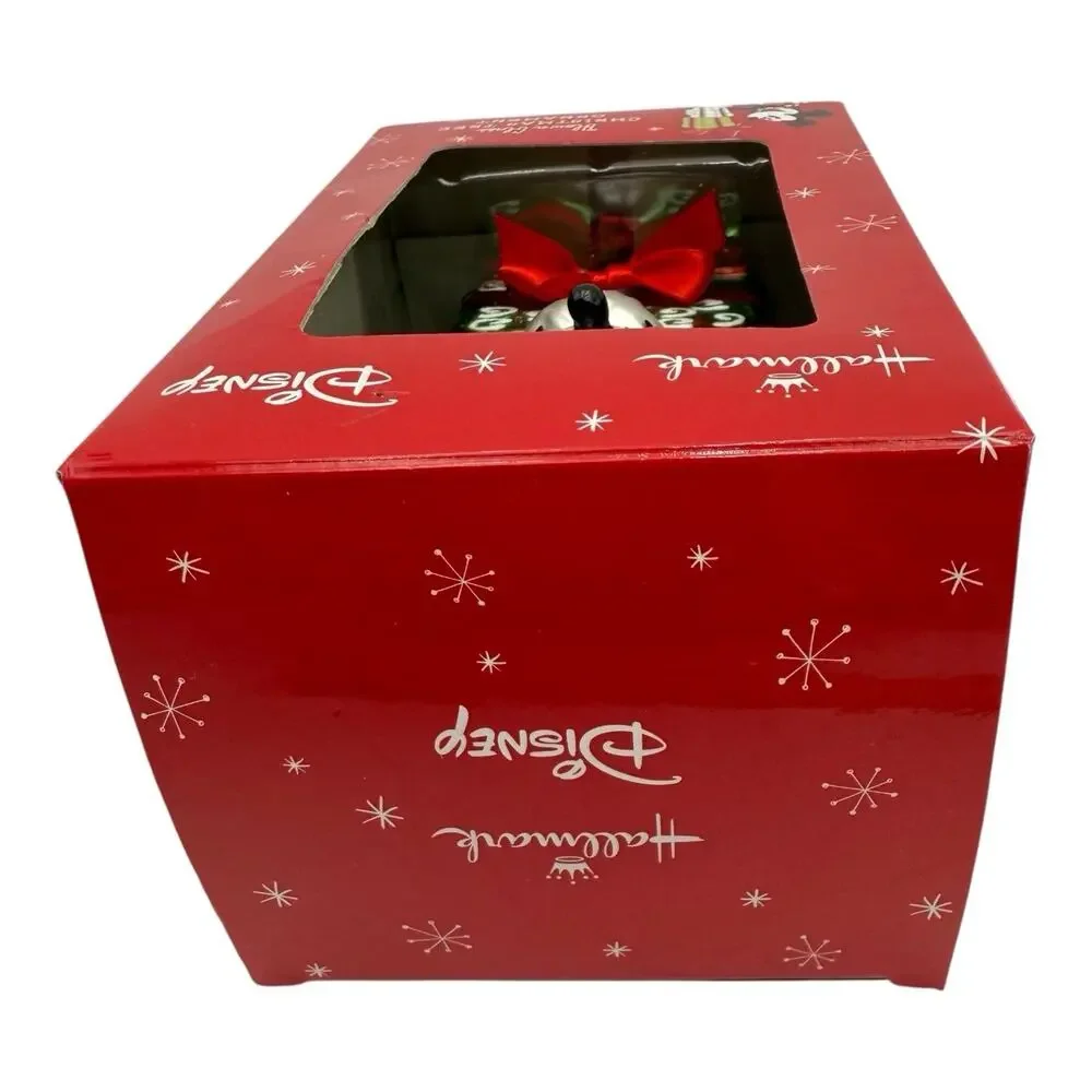 Hallmark Disney Christmas Tree Blown Glass Ornament -‎ Mickey Mouse (2015) w/box